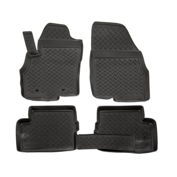   EgriAuto Prémiové 3D gumové autokoberce s upevněním NORM FIAT Grande Punto 2005-2009 4 ks