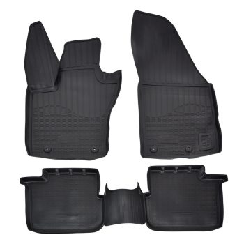   EgriAuto Prémiové 3D gumové autokoberce s upevněním NORM FIAT Tipo 2015