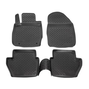   EgriAuto Prémiové 3D gumové autokoberce s upevněním NORM FORD Fiesta 2008-2016 4 ks