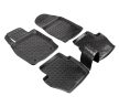 EgriAuto Prémiové 3D gumové autokoberce s upevněním NORM FORD Fiesta 2008-2016 4 ks