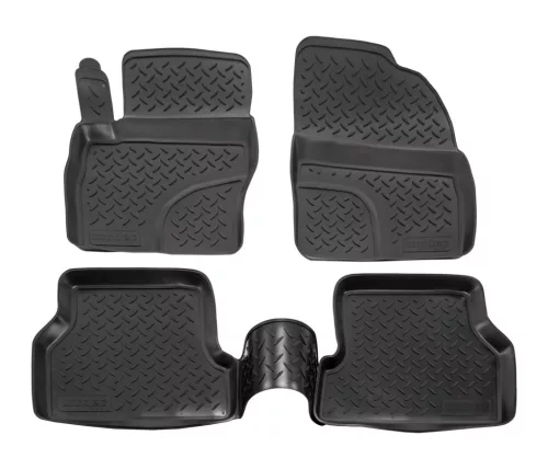 EgriAuto 3D prémiové gumové koberce s patentkami NORM Ford Focus II 2004-2008 4 ks
