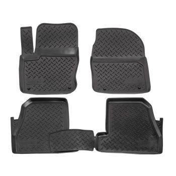   EgriAuto Prémiové 3D gumové autokoberce s upevněním NORM FORD Focus III 2011-2015 4 ks