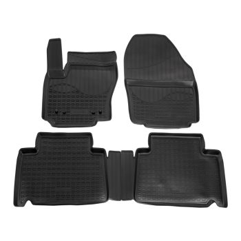   EgriAuto Prémiové 3D gumové autokoberce s upevněním NORM FORD S-Max/Galaxy II 2006-2015 4 ks