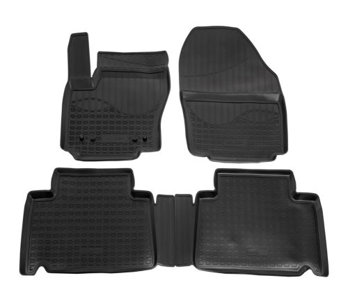 EgriAuto Prémiové 3D gumové autokoberce s upevněním NORM FORD S-Max/Galaxy II 2006-2015 4 ks