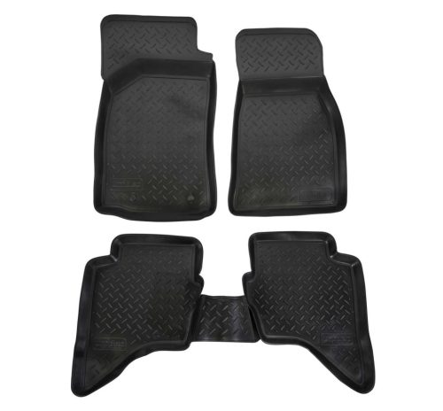 EgriAuto Prémiové 3D gumové autokoberce s upevněním NORM Ranger 2006-2012/Mazda BT 2006-2012