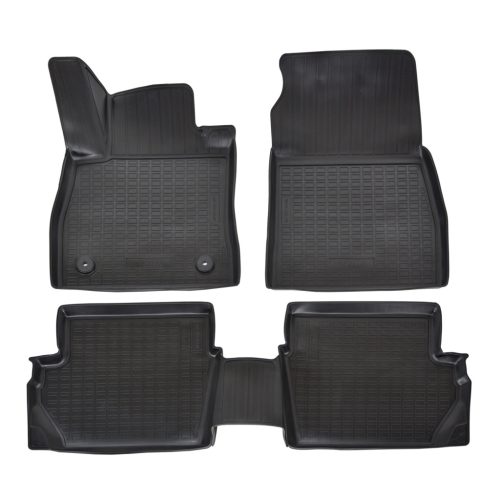 EgriAuto Prémiové 3D gumové autokoberce s upevněním NORM FORD Puma 2019- 5 ks