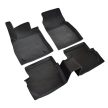 EgriAuto Prémiové 3D gumové autokoberce s upevněním NORM FORD Puma 2019- 5 ks