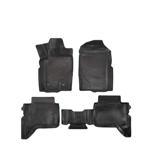 EgriAuto Prémiové 3D gumové autokoberce s upevněním NORM Amarok 2022- 4 ks