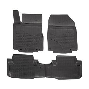   EgriAuto Prémiové 3D gumové autokoberce s upevněním NORM HONDA CR-V 2012-2017 4 ks