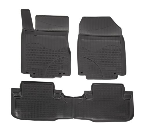 EgriAuto Prémiové 3D gumové autokoberce s upevněním NORM HONDA CR-V 2012-2017 4 ks