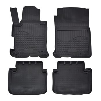   EgriAuto Prémiové 3D gumové autokoberce s upevněním NORM HONDA Accord IX 2013-2018