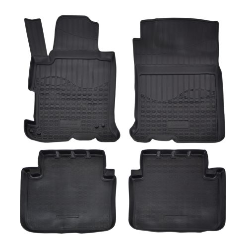 EgriAuto Prémiové 3D gumové autokoberce s upevněním NORM HONDA Accord IX 2013-2018