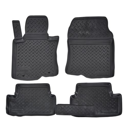 EgriAuto Prémiové 3D gumové autokoberce s upevněním NORM HONDA Accord VIII 2008-2012