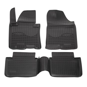   EgriAuto Prémiové 3D gumové autokoberce s upevněním NORM HYUNDAI i30 2012-2017 4 ks