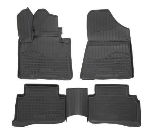 EgriAuto Prémiové 3D gumové autokoberce s upevněním NORM Tucson/Sportage 2015- 4 ks