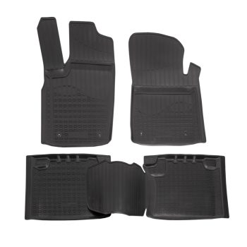   EgriAuto Prémiové 3D gumové autokoberce s upevněním NORM Jeep Jeep Grand Cherokee 2011-2021 4 ks