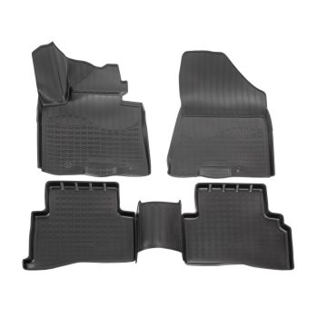   EgriAuto Prémiové 3D gumové autokoberce s upevněním NORM Kia Sportage QL 3D 2016-2021 4 ks