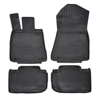   EgriAuto Prémiové 3D gumové autokoberce s upevněním NORM Lexus IS III 2013-2020