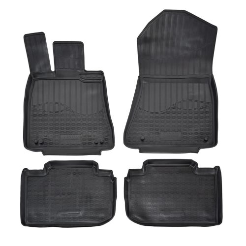 EgriAuto Prémiové 3D gumové autokoberce s upevněním NORM Lexus IS III 2013-2020