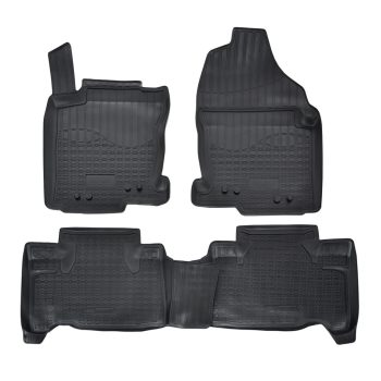   EgriAuto Prémiové 3D gumové autokoberce s upevněním NORM Lexus NX 2014-2021