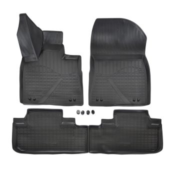   EgriAuto Prémiové 3D gumové autokoberce s upevněním NORM Lexus RX 2015-2022 4 ks
