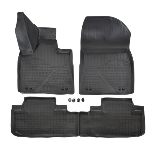 EgriAuto Prémiové 3D gumové autokoberce s upevněním NORM Lexus RX 2015-2022 4 ks