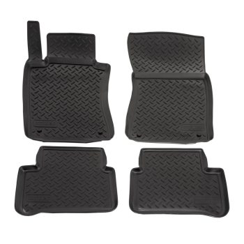   EgriAuto Prémiové 3D gumové autokoberce s upevněním NORM MERCEDES-Benz E-Class W211 2002-2009 4 ks