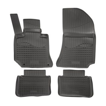   EgriAuto Prémiové 3D gumové autokoberce s upevněním NORM MERCEDES-Benz E-Class W212 2013- 4 ks