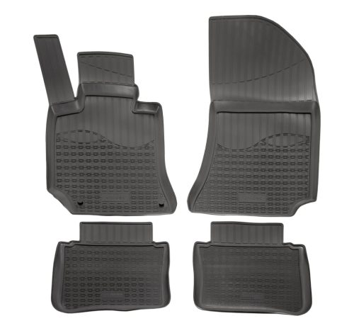 EgriAuto Prémiové 3D gumové autokoberce s upevněním NORM MERCEDES-Benz E-Class W212 2013- 4 ks