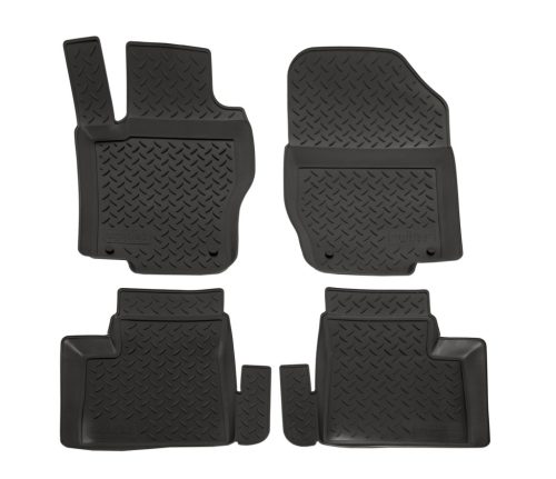 EgriAuto Prémiové 3D gumové autokoberce s upevněním NORM MERCEDES-Benz GL X164 2006-2012/M W164 2005-2011 4 ks