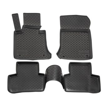   EgriAuto Prémiové 3D gumové autokoberce s upevněním NORM MERCEDES-Benz GLK X204 2008-2014 4 ks