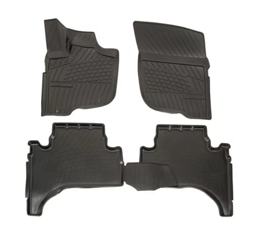 EgriAuto 3D prémiové gumové koberce s patentkami NORM Mitsubishi L200 2007-2015 4 ks