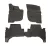 EgriAuto 3D prémiové gumové koberce s patentkami NORM Mitsubishi L200 2007-2015 4 ks
