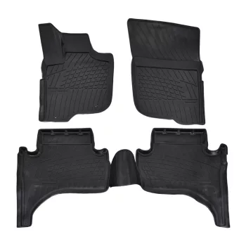   EgriAuto 3D prémiové gumové koberce s patentkami NORM Mitsubishi L200 2015-