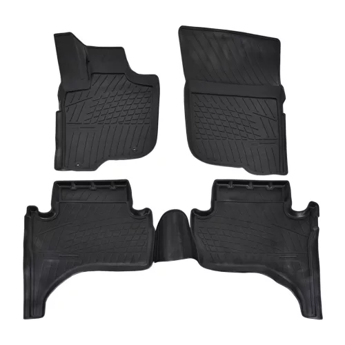 EgriAuto 3D prémiové gumové koberce s patentkami NORM Mitsubishi L200 2015-