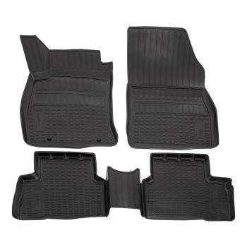   EgriAuto Prémiové 3D gumové autokoberce s upevněním NORM NISSAN Juke 2010-2018 4 ks