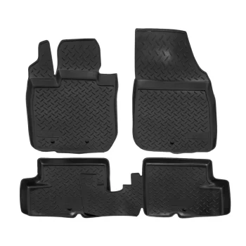   EgriAuto 3D prémiové gumové koberce s patentkami NORM Nissan Terrano 4WD 2010-2017 4 ks
