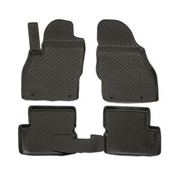   EgriAuto Prémiové 3D gumové autokoberce s upevněním NORM OPEL Corsa D/E 2006-2019 4 ks