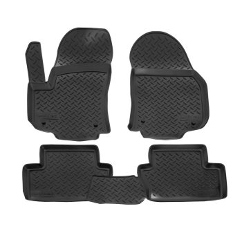   EgriAuto Prémiové 3D gumové autokoberce s upevněním NORM OPEL Zafira B 2005-2011 4 ks