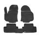 EgriAuto Prémiové 3D gumové autokoberce s upevněním NORM OPEL Zafira B 2005-2011 4 ks
