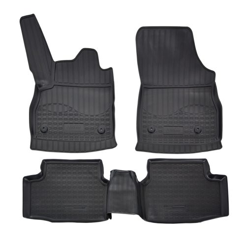 EgriAuto Prémiové 3D gumové autokoberce s upevněním NORM OPEL Astra K 2015-2021