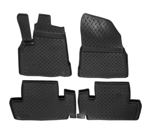 EgriAuto Prémiové 3D gumové autokoberce s upevněním NORM PEUGEOT 3008 2010-2017 4 ks