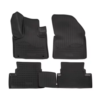  EgriAuto Prémiové 3D gumové autokoberce s upevněním NORM PEUGEOT 3008 2017-2024 4 ks