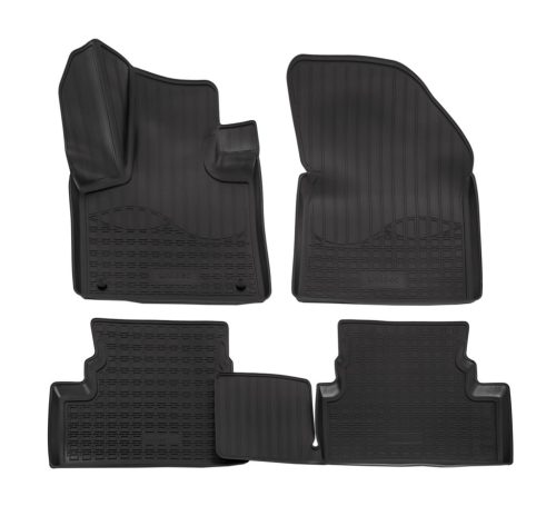 EgriAuto Prémiové 3D gumové autokoberce s upevněním NORM PEUGEOT 3008 2017-2024 4 ks