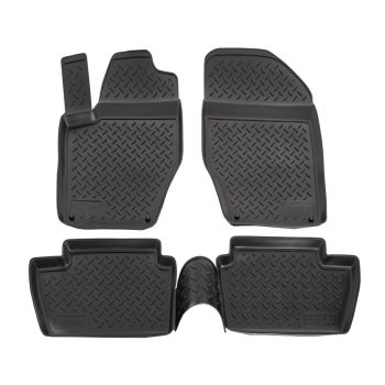   EgriAuto Prémiové 3D gumové autokoberce s upevněním NORM PEUGEOT 308 2008-2014 4 ks