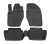 EgriAuto Prémiové 3D gumové autokoberce s upevněním NORM PEUGEOT 308 2008-2014 4 ks