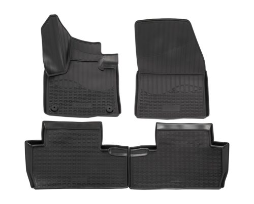 EgriAuto Prémiové 3D gumové autokoberce s upevněním NORM PEUGEOT 5008/3008 2017-2024 4 ks