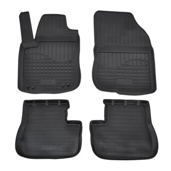   EgriAuto Prémiové 3D gumové autokoberce s upevněním NORM PEUGEOT 208 2012-2019