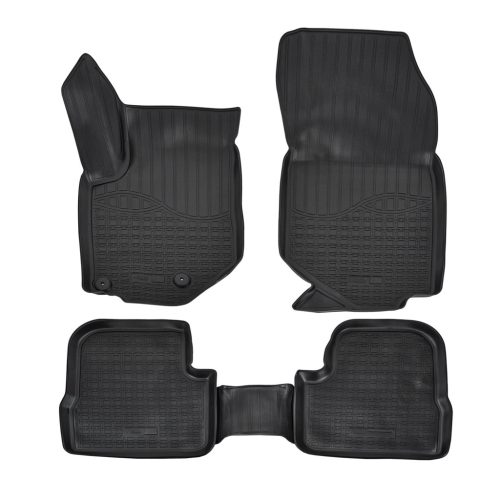 EgriAuto Prémiové 3D gumové autokoberce s upevněním NORM PEUGEOT 208 II 2019