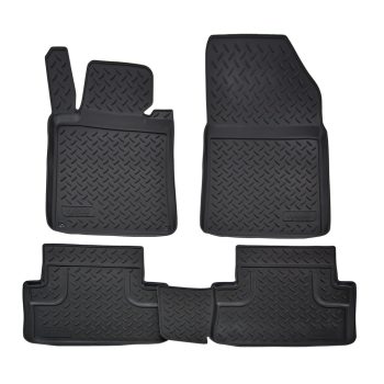   EgriAuto Prémiové 3D gumové autokoberce s upevněním NORM PEUGEOT 508 2011-2018